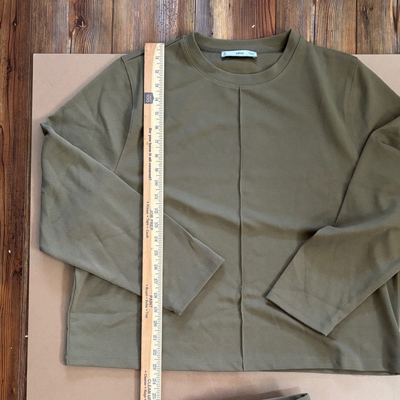 Mango Olive Green Lounge Set SZ XL - Picture 3 of 10